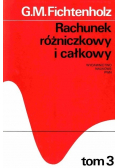 Rachunek różniczkowy i całkowy Tom 3