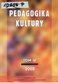 Pedagogika Kultury Tom IV