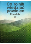 Co rolnik wiedzieć powinien