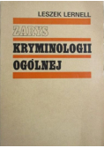 Zarys kryminologii ogólnej