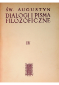 Dialogi  i pisma filozoficzne Tom IV