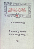 Elementy logiki matematycznej Tom 35