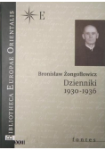 Żongołłowicz Dzienniki 1930 - 1936