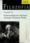 Epistemologiczne założenia ontologii Christiana Wolffa