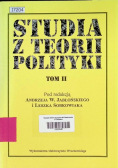 Studia z teorii polityki Tom II