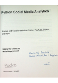 Python Social Media Analytics