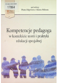 Kompetencje pedagoga