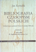 Bibliografia czasopism polskich wydanych poza granicami Kraju od września 1939 roku Tom 5