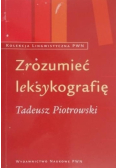 Zrozumieć leksykografię