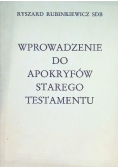Wprowadzenie do Apokryfów Starego Testamentu