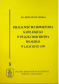 Działalność duchowieństwa katolickiego w Związku Harcerstwa Polskiego w latach 1921 - 1939