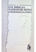 Co Biblia naprawdę mówi o homoseksualności