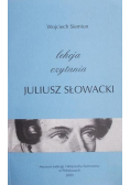 Lekcja czytania Juliusz Słowacki