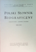 Polski  Słownik Biograficzny Tom XVII