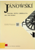 Polska myśl liberalna do 1918 roku