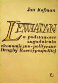Lewiatan a podstawowe zagadnienia ekonomiczno-polityczne Drugiej Rzeczpospolitej
