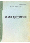 Granit nie topnieje