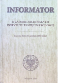 Informator o zasobie archiwalnym Instytutu Pamięci Narodowej