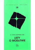 Z tradycji mniszej Tom 19 Listy o modlitwie