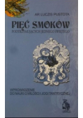 Pięć smoków podtrzymujących jednego świętego