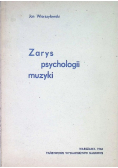 Zarys psychologii muzyki