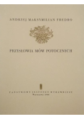 Przysłowia mów potocznych