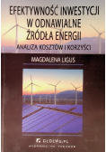 Efektywność inwestycji w odnawialne źródła energii