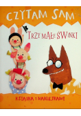 Czytam sam Trzy małe świnki Książka z naklejkami