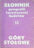 Słownik geografii turystycznej Sudetów 13 Góry Stołowe