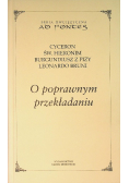 O poprawnym przekładaniu