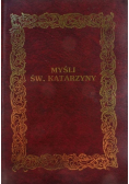 Myśli św Katarzyny reprint z 1936 r.