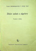 Zbiór zadań z algebry