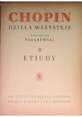 Chopin dzieła wszystkie II etiudy 1949 r.