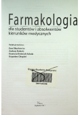 Farmakologia dla studentów i absolwentów kierunków medycznych