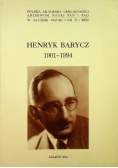 Henryk Barycz 1901 - 1994