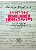 Egzamin studenta i obywatela