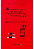 107 równań różniczkowych wyższych rzędów
