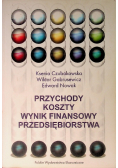 Przychody koszty wynik finansowy przedsiębiorstwa
