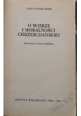 O wierze i moralności chrzecijańskiej