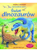 Świat dinozaurów Książka z okienkami