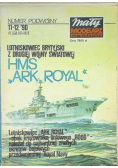 Mały modelarz Nr 11 i 12 /90 Lotniskowiec Brytyjski z Drugiej Wojny Światowej HMS ARK Royal