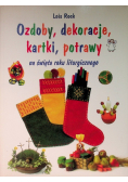 Ozdoby dekoracje kartki potrawy