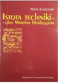 Istota techniki - głos Martina Heideggera