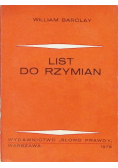 List do Rzymian