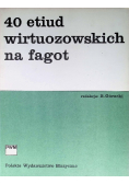 40 etiud wirtuozowskich na fagot