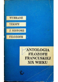 Antologia filozofii francuskiej XIX wieku