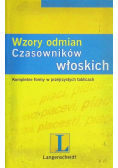 Wzory odmian czasowników włoskich
