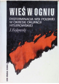 Wieś w ogniu eksterminacja wsi polskiej w okresie okupacji hitlerowskiej