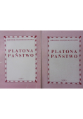 Platona Państwo Tom I i II