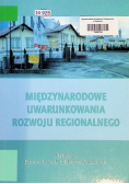 Międzynarodowe uwarunkowania rozwoju regionalnego
